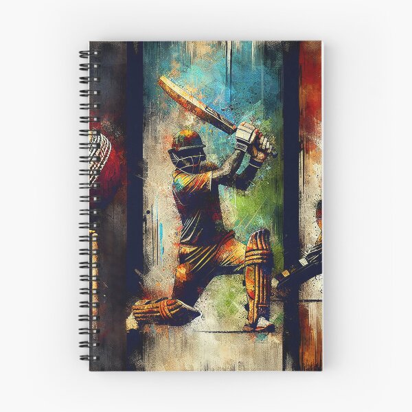 Item preview, Vibrant Cricket Encounter Ball Wickets Batsman designed and sold by SportsT-Shirts.