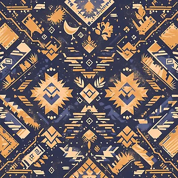 Artwork thumbnail, Western Pattern by WalkWithMimi