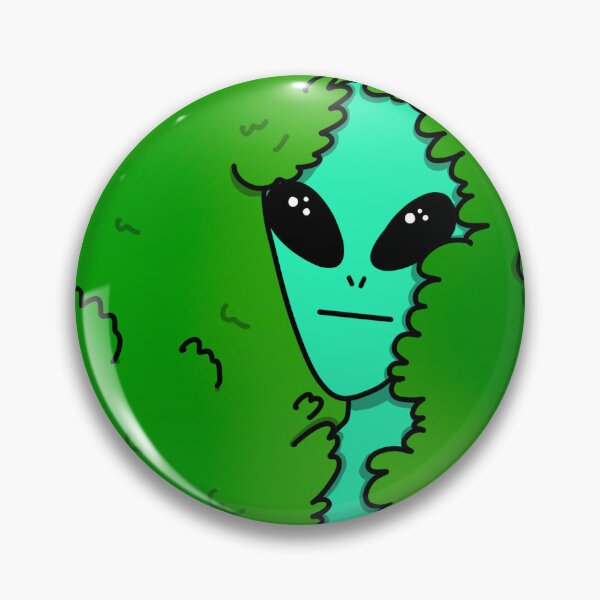 Item preview, Alien Backing Into Hedge Meme Style designed and sold by InfiniteeShop.