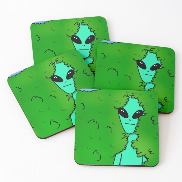 Item preview, Alien Backing Into Hedge Meme Style designed and sold by InfiniteeShop.