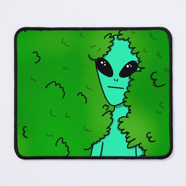 Item preview, Alien Backing Into Hedge Meme Style designed and sold by InfiniteeShop.