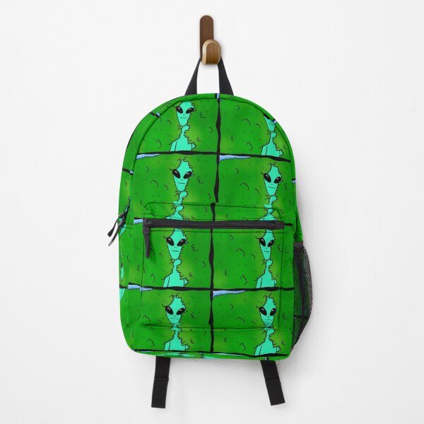 Item preview, Alien Backing Into Hedge Meme Style designed and sold by InfiniteeShop.