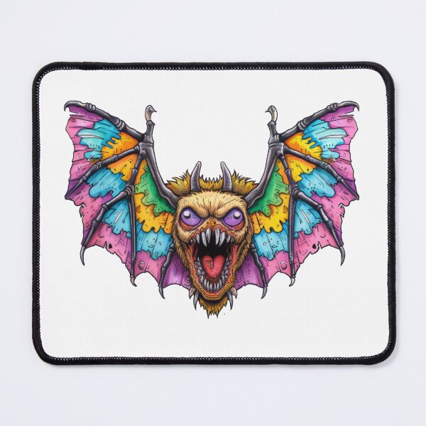 Item preview, Colorful Bat Monster with Fangs designed and sold by MNFTs.