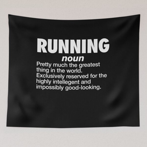 Item preview, Running Definition - Funny 5k Marathon Runner designed and sold by viunziameriza.