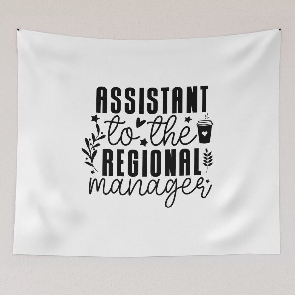 Item preview, assistant regional manager  designed and sold by fashion-label.