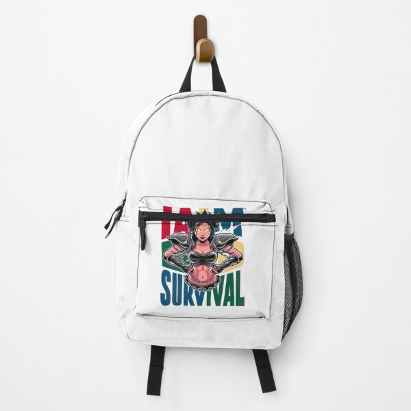 Item preview, iam survival woman T-shirt designed and sold by TrendFuseX.