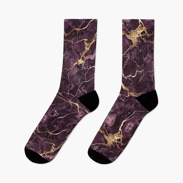 Item preview, Mesmerizing Marble Plum Purple Abstract designed and sold by dpeepowl.