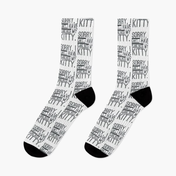 Item preview, Sorry, I Can't Plans with My Kitty sarcasm lover designed and sold by Taans-Creation.