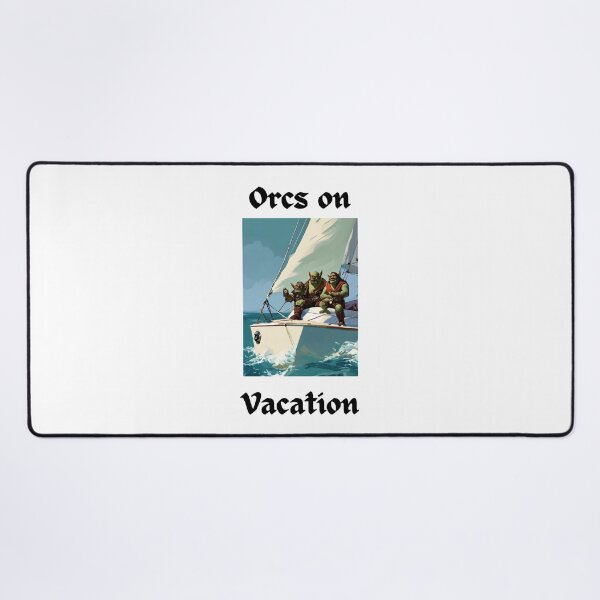 Item preview, Orcs on Vacation Sailing on a Yacht designed and sold by popsbh.