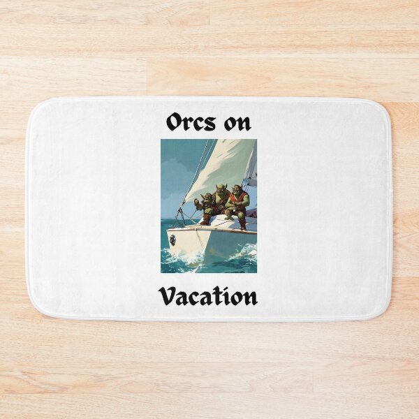 Item preview, Orcs on Vacation Sailing on a Yacht designed and sold by popsbh.