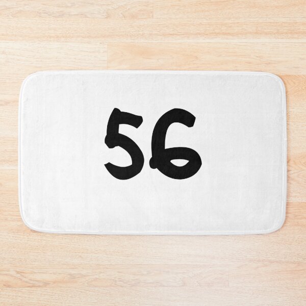 Item preview, 56, fifty-six, black, ninja designed and sold by Numbers-Art.