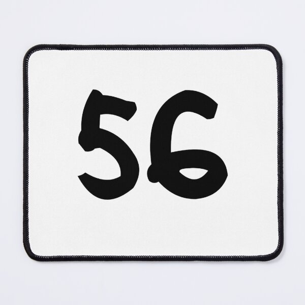 Item preview, 56, fifty-six, black, ninja designed and sold by Numbers-Art.