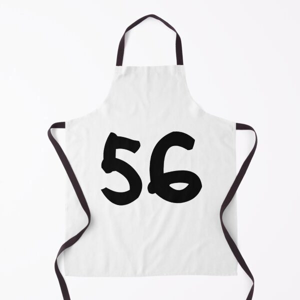 Item preview, 56, fifty-six, black, ninja designed and sold by Numbers-Art.