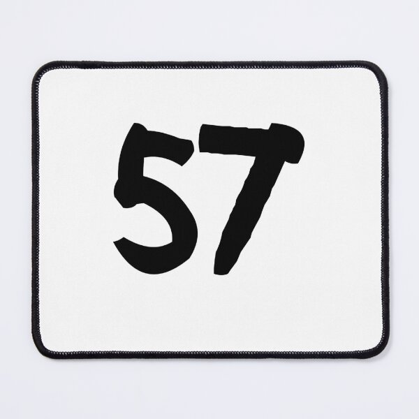 Item preview, 57, fifty-seven, black, ninja designed and sold by Numbers-Art.