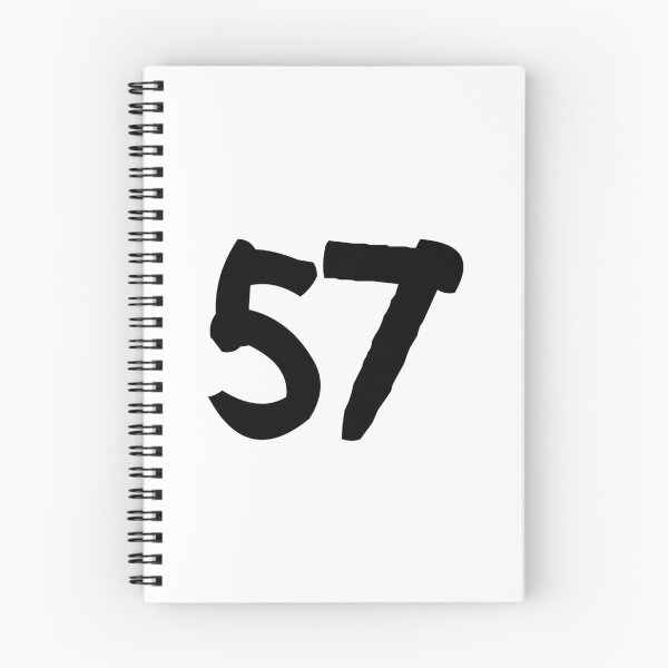 Item preview, 57, fifty-seven, black, ninja designed and sold by Numbers-Art.