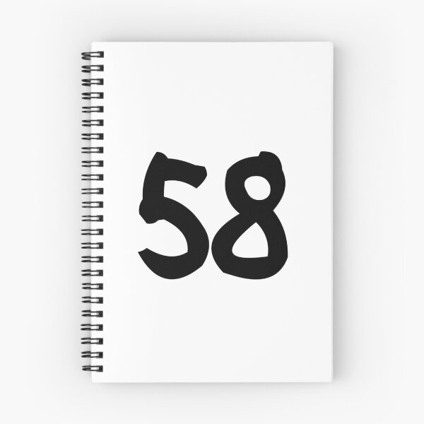 Item preview, 58, fifty-eight, black, ninja designed and sold by Numbers-Art.