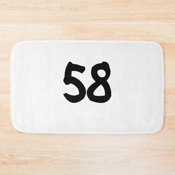 Item preview, 58, fifty-eight, black, ninja designed and sold by Numbers-Art.