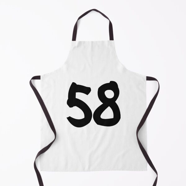 Item preview, 58, fifty-eight, black, ninja designed and sold by Numbers-Art.