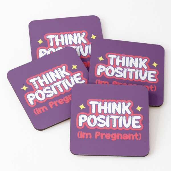 Item preview, Think Positive!......i'm pregnant! designed and sold by designbykev.