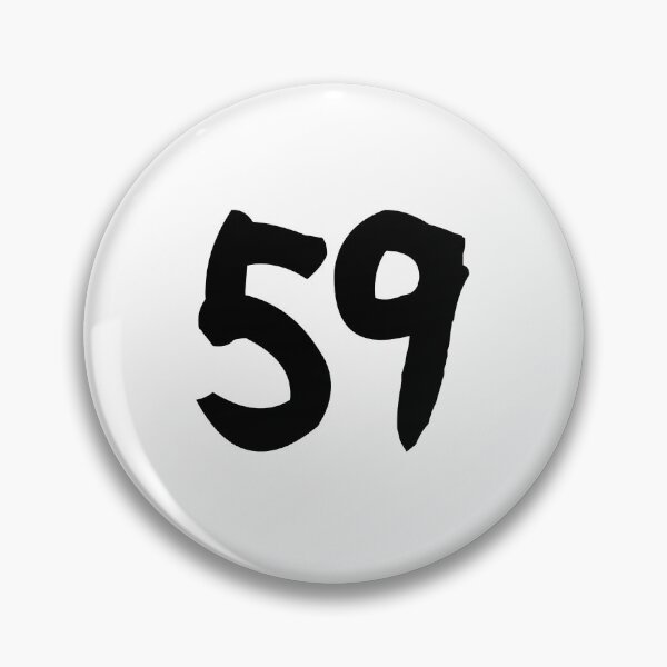 Item preview, 59, fifty-nine, black, ninja designed and sold by Numbers-Art.