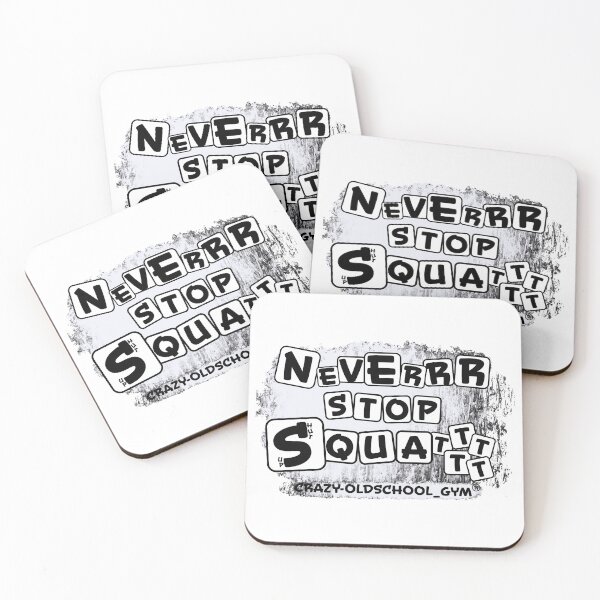 Item preview, NEVER STOP SQUAT!!!!!!!! designed and sold by Pronoian-Space.