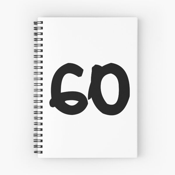 Item preview, 60, sixty, black, ninja designed and sold by Numbers-Art.