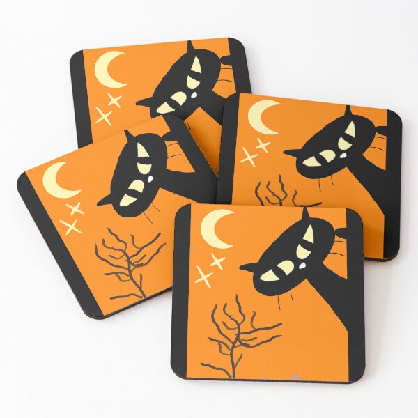 Item preview, Mod Cat Halloween #3 designed and sold by FunandWhimsy.