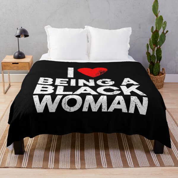Item preview, I Love Being a Black Woman designed and sold by viunziameriza.