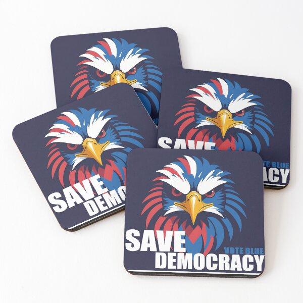 Item preview, Save Democracy Vote Blue designed and sold by Whisky1111.