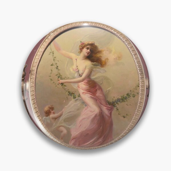 Item preview, Framed Painting of a Nymph designed and sold by HeyGurlHe.