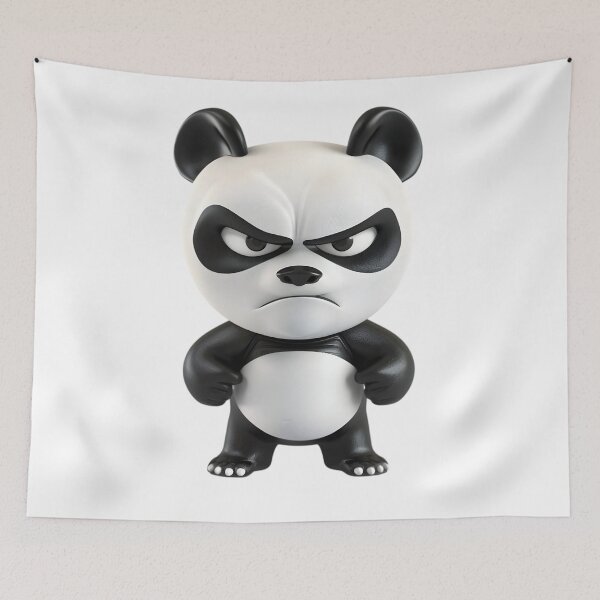 Item preview, Angry Panda designed and sold by WalkWithMimi.