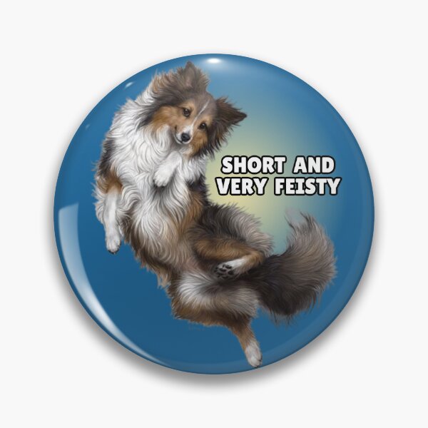 Item preview, Cute Shetland Sheepdog short and feisty Frit-Tees designed and sold by Shean Fritts.