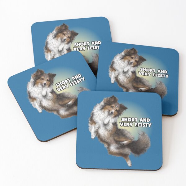 Item preview, Cute Shetland Sheepdog short and feisty Frit-Tees designed and sold by Shean Fritts.