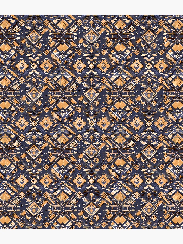 Thumbnail 3 of 3, Backpack, Western Pattern designed and sold by WalkWithMimi.