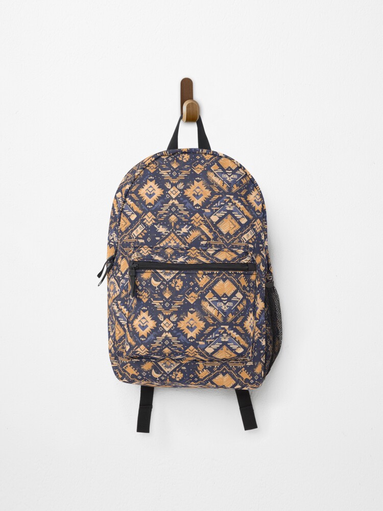 Thumbnail 1 of 3, Backpack, Western Pattern designed and sold by WalkWithMimi.