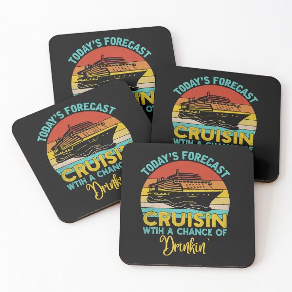 Item preview, Retro Today's Forecast Cruisin' With A Chance of Drinking designed and sold by AlienOccupation.
