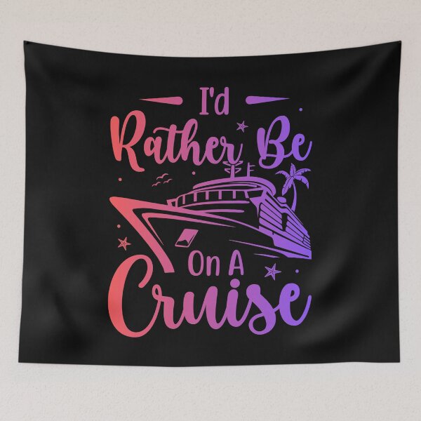 Item preview, I'd Rather Be On A Cruise Vacay Mode Cruise Family Vacation designed and sold by Mahaghoney.
