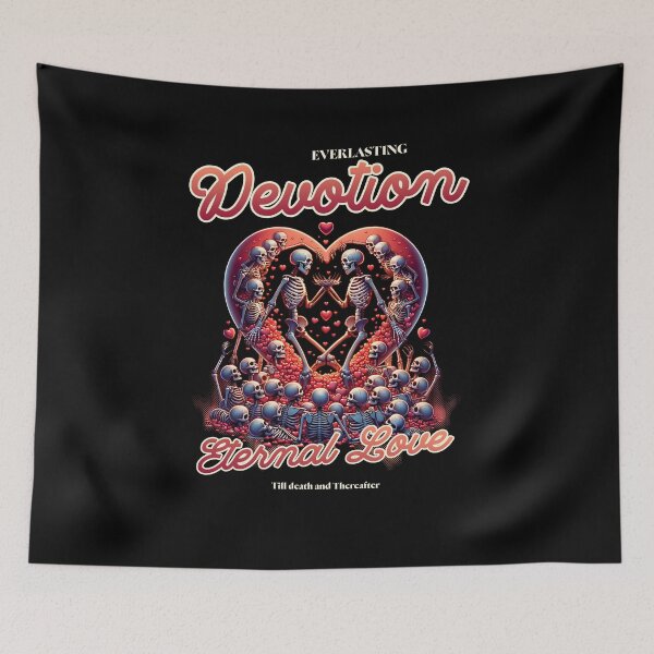 Item preview, Devotion, Eternal love skeleton design designed and sold by JellytonThe4th.