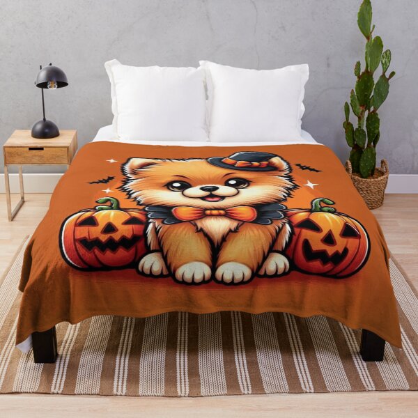 Item preview, Enchanting Pomeranian Magic - Halloween’s Cutest Companion designed and sold by jglobal360.