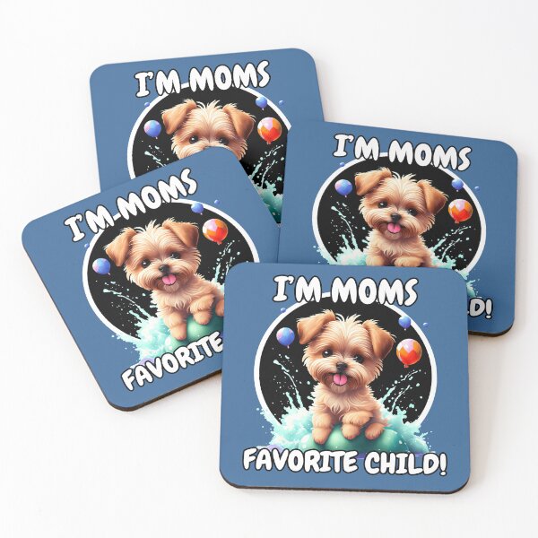 Item preview, Cute Yorkie Dog Moms Favorite Frit-Tees designed and sold by Shean Fritts.