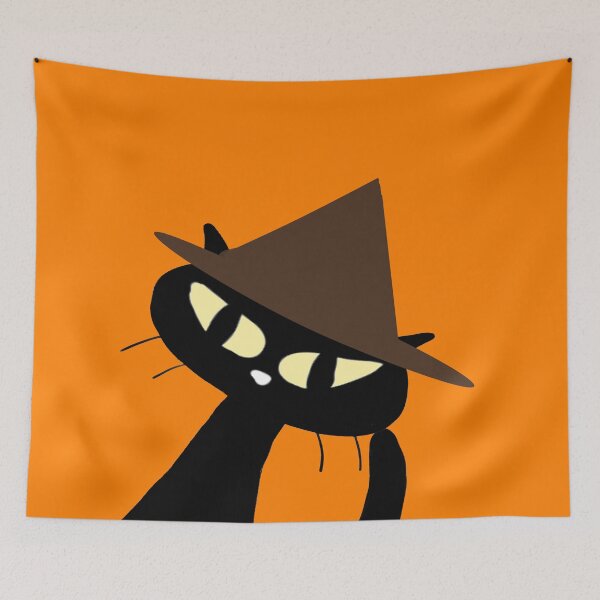 Item preview, Mod Cat Halloween #4 designed and sold by FunandWhimsy.
