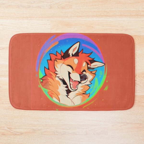 Item preview, Energetic Orange Furry in a Splash of Color designed and sold by Evelyns-Furries.