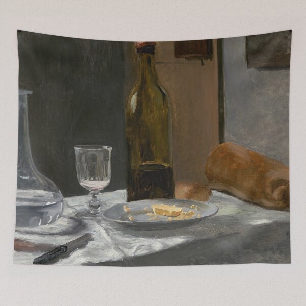 Item preview, Claude Monet - Still Life with Bottle, Carafe, Bread, and Wine, c. 1862- 1863 designed and sold by Good Candy.