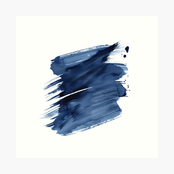 Item preview, Blue Acrylic Brush Stroke designed and sold by New-School-Wave.