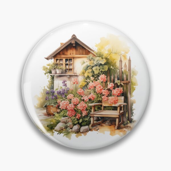 Item preview, Charming Cottage Garden designed and sold by New-School-Wave.