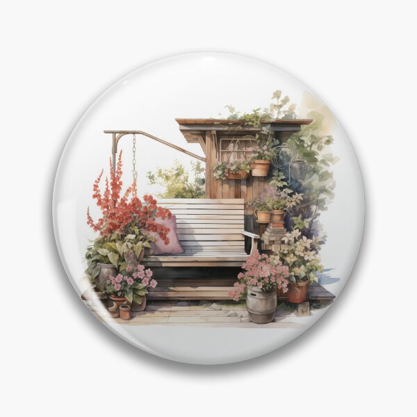 Item preview, Floral Garden Swing designed and sold by New-School-Wave.