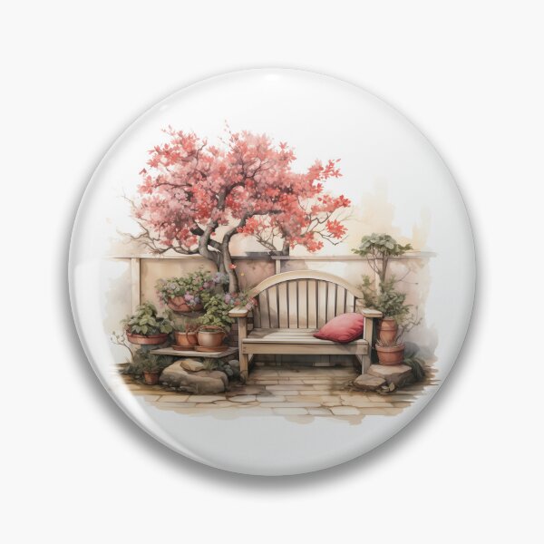 Item preview, Blossoming Garden Bench designed and sold by New-School-Wave.