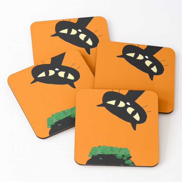Item preview, Mod Cat Halloween #5 designed and sold by FunandWhimsy.