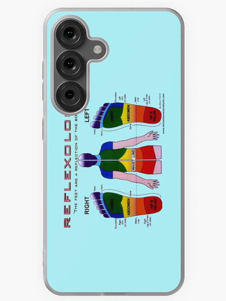 Thumbnail 1 of 4, Samsung Galaxy Phone Case, Reflexology - Feet & Body designed and sold by elpenmaster.