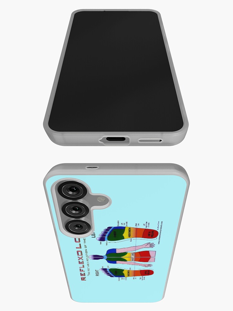 Thumbnail 3 of 4, Samsung Galaxy Phone Case, Reflexology - Feet & Body designed and sold by elpenmaster.